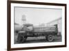 More Power from Lightening Motor Fuel from Penn Oil Truck-null-Framed Premium Giclee Print