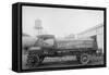 More Power from Lightening Motor Fuel from Penn Oil Truck-null-Framed Stretched Canvas