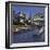 More Riverside, the Scoop, High Rises, the Shard Skyscraper, in the Evening-Rainer Mirau-Framed Photographic Print