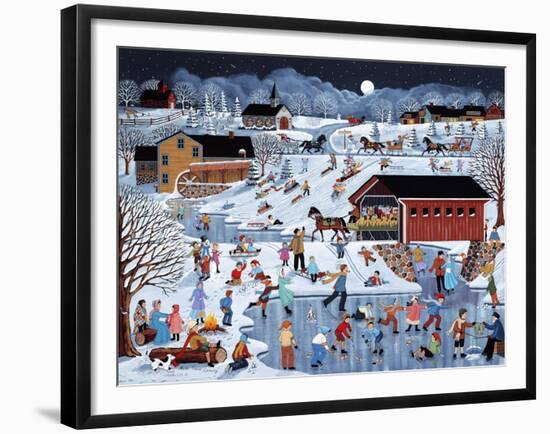 More Snow Coming-Sheila Lee-Framed Giclee Print