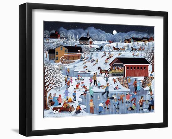 More Snow Coming-Sheila Lee-Framed Giclee Print