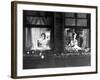 More The Merrier, Joel McCrea, Jean Arthur, 1943, Sitting Up In Bed In Seperate Rooms-null-Framed Photo