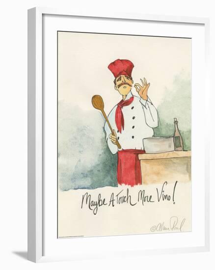 More Vino-Alan Paul-Framed Art Print