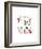 More Wine - Wink Designs Contemporary Print-Michelle Lancaster-Framed Art Print