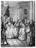 Coronation of Louis XV, 1715-Moreau-Giclee Print