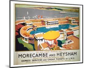 Morecambe and Heysham-null-Mounted Art Print