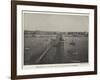 Morecambe Bay and Pier, Scene of the Accident on 9 September-null-Framed Giclee Print