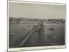 Morecambe Bay and Pier, Scene of the Accident on 9 September-null-Mounted Giclee Print