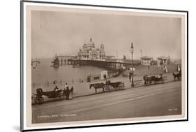 Morecambe, Lancashire: the Central Pier-null-Mounted Photographic Print