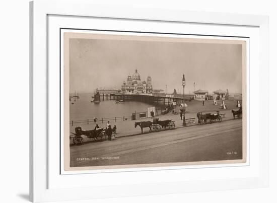 Morecambe, Lancashire: the Central Pier-null-Framed Photographic Print