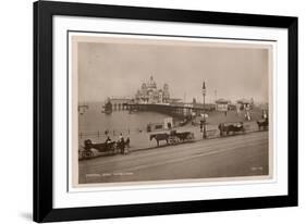 Morecambe, Lancashire: the Central Pier-null-Framed Photographic Print