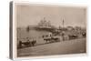 Morecambe, Lancashire: the Central Pier-null-Stretched Canvas