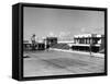 Morecambe Lido-null-Framed Stretched Canvas