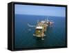 Morecombe Bay Gas Field, England, United Kingdom-Nick Wood-Framed Stretched Canvas