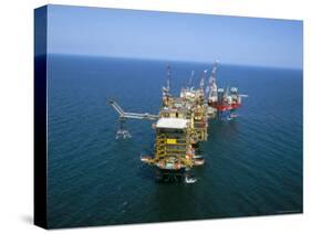 Morecombe Bay Gas Field, England, United Kingdom-Nick Wood-Stretched Canvas