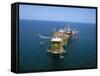 Morecombe Bay Gas Field, England, United Kingdom-Nick Wood-Framed Stretched Canvas