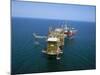 Morecombe Bay Gas Field, England, United Kingdom-Nick Wood-Mounted Photographic Print