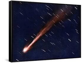 Morehouse's Comet-null-Framed Stretched Canvas