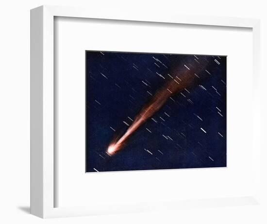 Morehouse's Comet-null-Framed Art Print