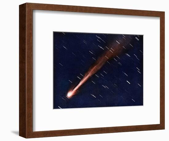 Morehouse's Comet-null-Framed Art Print