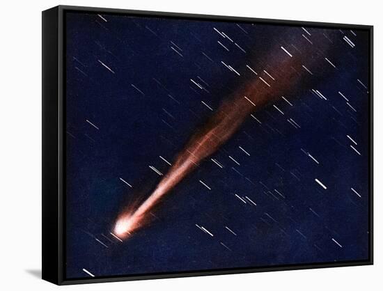 Morehouse's Comet-null-Framed Stretched Canvas