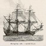 Seventeenth Century French Warship-Morel-fatio-Premium Giclee Print