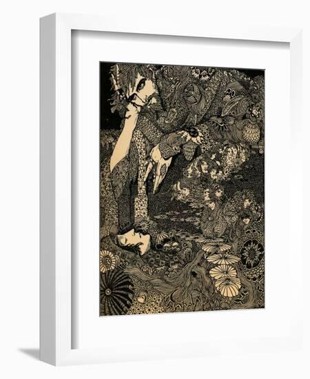 'Morella', c1920-Harry Clarke-Framed Giclee Print