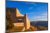 Morella in Castellon Maestrazgo Castle Fort at Spain-holbox-Mounted Photographic Print