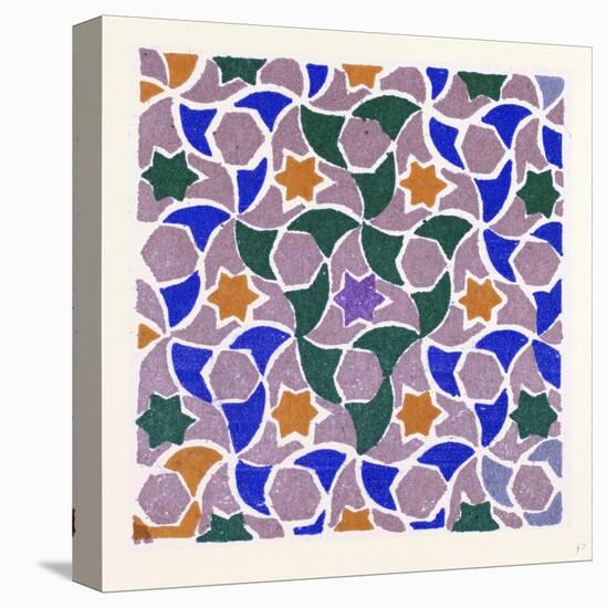 Moresque Ornament-null-Stretched Canvas