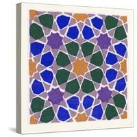 Moresque Ornament-null-Stretched Canvas