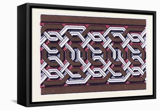 Moresque Ornament-null-Framed Stretched Canvas