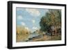 Moret, 1877-Alfred Sisley-Framed Giclee Print