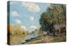 Moret, 1877-Alfred Sisley-Stretched Canvas