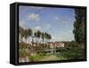 Moret, Bords du Loing, France (1892) RF 2024.-Alfred Sisley-Framed Stretched Canvas