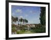 Moret, Bords Du Loing, France-Alfred Sisley-Framed Giclee Print