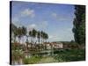 Moret, Bords Du Loing, France-Alfred Sisley-Stretched Canvas