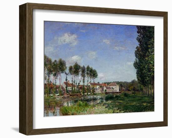 Moret, Bords Du Loing, France-Alfred Sisley-Framed Giclee Print