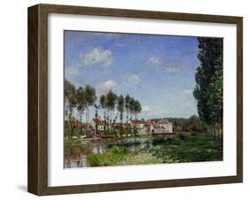 Moret, Bords Du Loing, France-Alfred Sisley-Framed Giclee Print