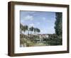 Moret, on the Banks of the Loing, 1892-Alfred Sisley-Framed Giclee Print