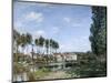 Moret, on the Banks of the Loing, 1892-Alfred Sisley-Mounted Giclee Print