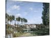 Moret, on the Banks of the Loing, 1892-Alfred Sisley-Stretched Canvas
