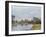 Moret, River and Bridge, 1892-Alfred Sisley-Framed Giclee Print