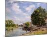 Moret-Sur-Loing, 1885-Alfred Sisley-Mounted Giclee Print