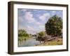 Moret-Sur-Loing, 1885-Alfred Sisley-Framed Giclee Print