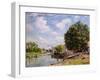 Moret-Sur-Loing, 1885-Alfred Sisley-Framed Giclee Print