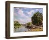 Moret-Sur-Loing, 1885-Alfred Sisley-Framed Giclee Print