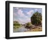 Moret-Sur-Loing, 1885-Alfred Sisley-Framed Giclee Print