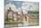 Moret-Sur-Loing, the Porte De Bourgogne, 1891-Alfred Sisley-Mounted Giclee Print