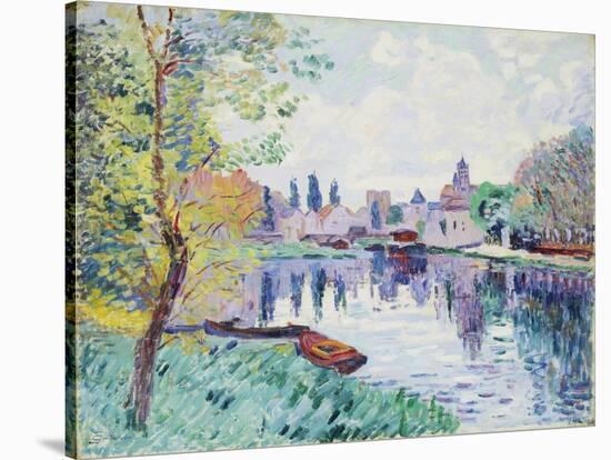 Moret-Sur-Loing-Armand Guillaumin-Stretched Canvas