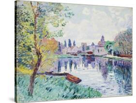 Moret-Sur-Loing-Armand Guillaumin-Stretched Canvas